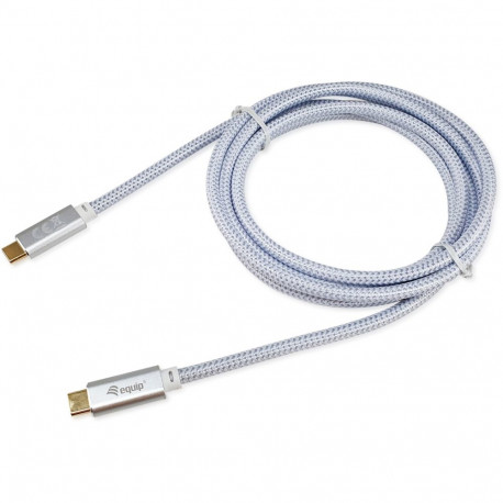 "Equip Kabel USB-C 3.2 -> C St/St 3.00m 5A 4K/60Hz ws"