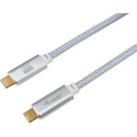 "Equip Kabel USB-C 3.2 -> C St/St 3.00m 5A 4K/60Hz ws"