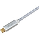 "Equip Kabel USB-C 3.2 -> C St/St 3.00m 5A 4K/60Hz ws"