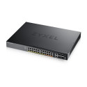 "26+4P Zyxel XGS2220-30HP POE M RM"