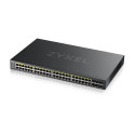 "48+2P Zyxel GS2220-50HP POE M RM"