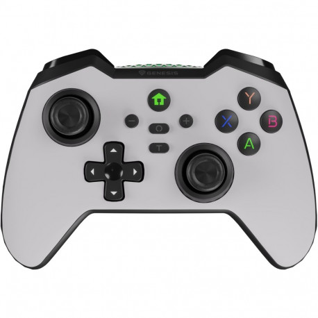 "Genesis Gamepad MANGAN 400 kabellos weiß/schwarz (PC/Switch)"