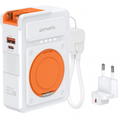 "4smarts 6in1 Hybrid Charger. Wireless Powerbank"