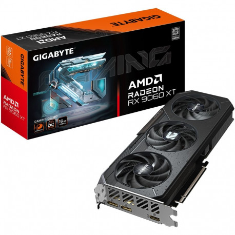 "RX 9060 XT 16GB Gigabyte Radeon Gaming OC GDDR6 3 Fan"