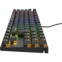 "Genesis Gaming Tastatur THOR 303 TKL brown kabelgeb. (DE)" "Genesis Gaming Tastatur THOR 303 TKL brown kabelgeb. (DE)"