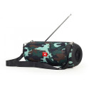 "gembird Tragbare Bluetooth-Lautsprecher mit Antenne camo"