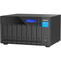 "QNAP TVS-H874T-I9-64G 8-Bay NAS Intel Core i9-12900 16-core/24-thread Thunderbolt 4 ZFS Based"