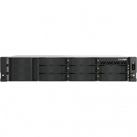 "QNAP TS-855eU-RP-8G 8-bay short depth rackmount NAS Intel Atom C5125 8C 2.8GHz 8GB RAM 2x2.5GbE 2xM