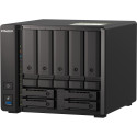 "QNAP 9-bay NAS AMD Ryzen V1500B 32GB DDR4 SODIMM 5x6,35cm 2,5Zoll/8,89cm 3,5Zoll SATA 6Gbps + 2x6,3