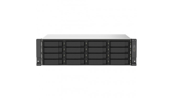 "QNAP 16-Bay-Rackmount-NAS AMD Ryzen V1000-Serie V1500B 4C/8T 2,2GHz 16GB DDR4-RAM 2x2,5 GbE LAN opt