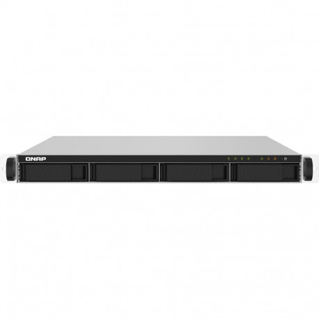 "QNAP TS-432PXU-2G 4-Bay AL324 Quad-Core 1,7GHz Rackmount NAS mit 250W Netzteil 2GB DDR4 UDIMM RAM S