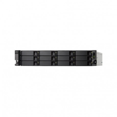 "QNAP TL-R1200C-RP 12-bay 2U rackmount USB-C 3.1 Gen2 10Gbps JBOD expansion unit"