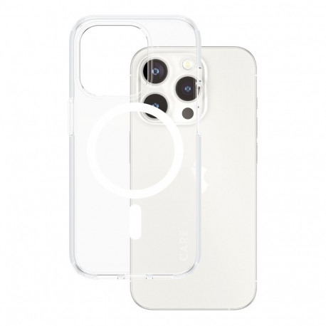 "CARE Case Flagship White MagSafe iPhone 15 Pro"