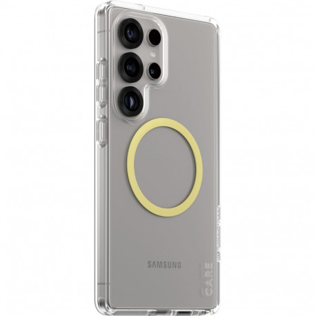 "CARE Flagship Case Clear w. Chardonnay QI Galaxy S25 Ultra"