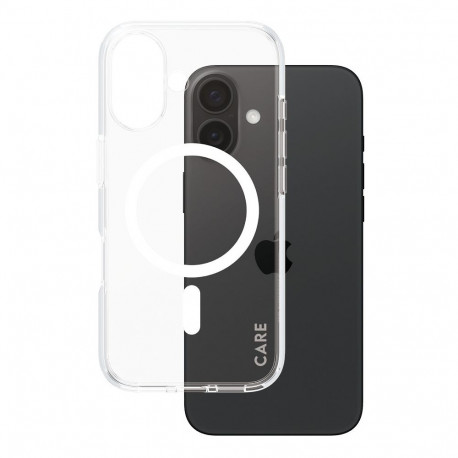"CARE Case Flagship White MagSAFE iPhone 16"
