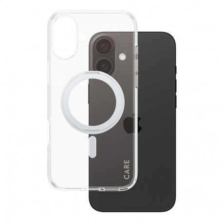 "CARE Case Feature Silver Kickstand MagSAFE iPhone 16 Plus"