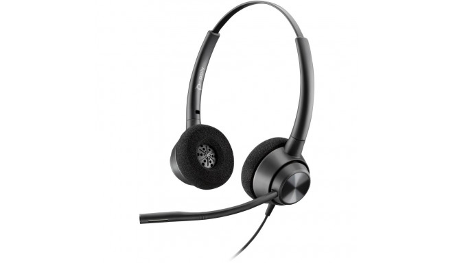 "Poly Headset EncorePro 320. QD - 300 Series"
