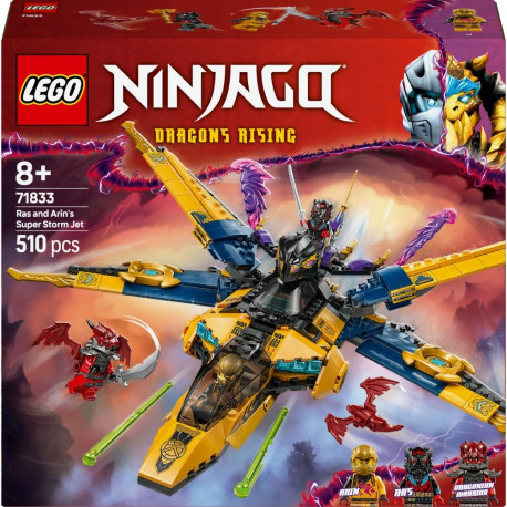 "LEGO 71833 Ninjago Ras und Arins Super-Sturmflieger"