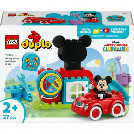 "LEGO 10454 DUPLO Disney Mickys Clubhaus und Auto"