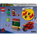 "LEGO 76287 Marvel Super Heroes Iron Man mit Bike und der Hulk"