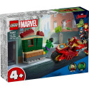 "LEGO 76287 Marvel Super Heroes Iron Man mit Bike und der Hulk"