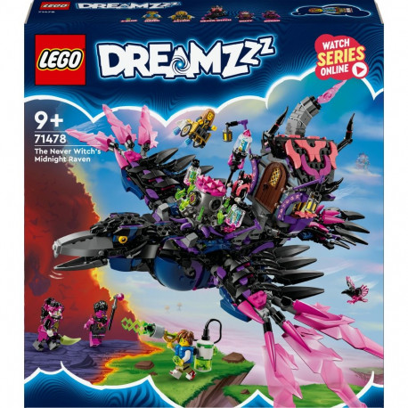 "LEGO 71478 DREAMZzz Der Mitternachtsrabe der Nimmerhexe"
