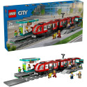 "LEGO 60423 City Straenbahn mit Haltestelle"