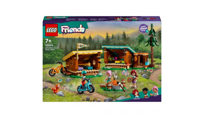 "LEGO 42624 Friends Gemtliche Htten im Abenteuercamp"