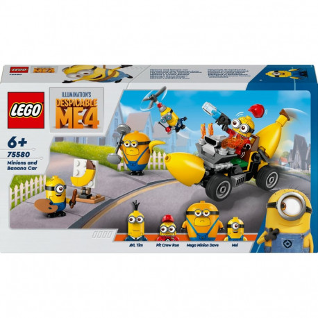 "LEGO 75580 Minions und das Bananen Auto"