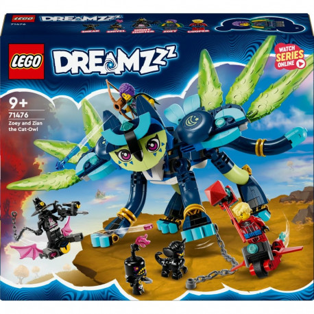 "LEGO 71476 DREAMZzz Zoey und die Katzeneule Zian"
