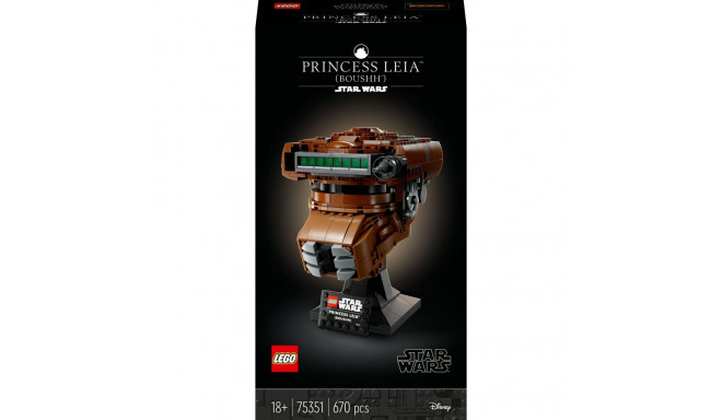 "LEGO 75351 Star Wars Prinzessin Leia (Boushh) Helm"