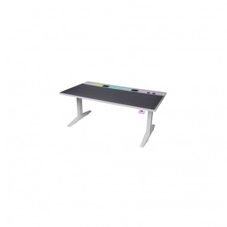 "Thermaltake G700 RGB White Gaming Desk"