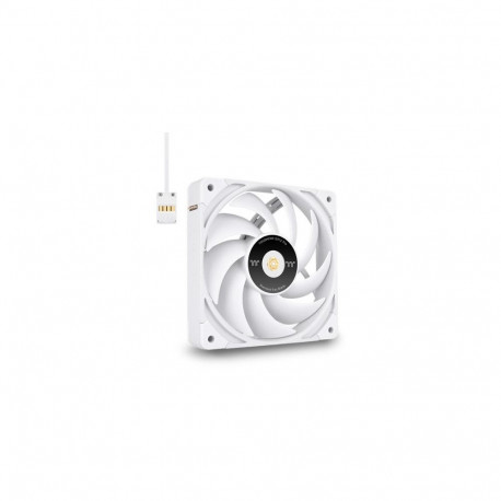 "120mm Thermaltake TOUGHFAN EX12 Pro PC Cooling Fan White - Swappable Edition 3 Pack"