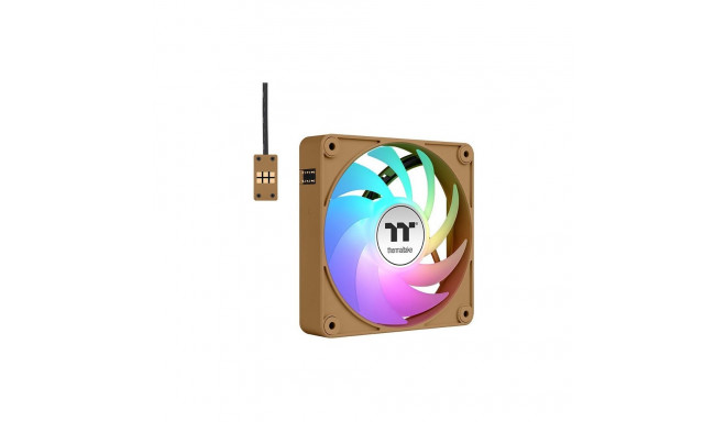 "140mm Thermaltake CT140 EX ARGB Sync PC Cooling Fan Gravel Sand 3 Pack"