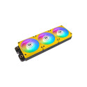 "140mm Thermaltake CT140 EX Reverse ARGB Sync PC Cooling Fan Bumblebee 3 Pack"