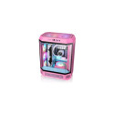 "120mm Thermaltake CT120 EX Reverse ARGB Sync PC Cooling Fan Pink 3 Pack"