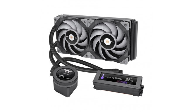 "K Thermaltake Floe RC Ultra 240 CPU & Memory AIO Liquid Cooler 240mm"