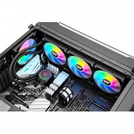 "K Cooler Wasserkühlung Thermaltake TH420 ARGB Sync CPU Liquid Cooler"