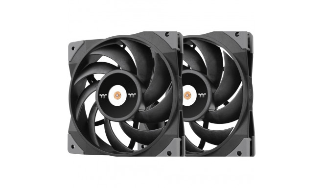 "120mm Thermaltake Toughfan 12 Performance Fan PWM 500-2000rpm - 2Pack"