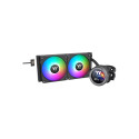 "K Thermaltake Wasserkühlung TH240 V2 Ultra EX ARGB CPU All-In-One Liquid Cooler Black"