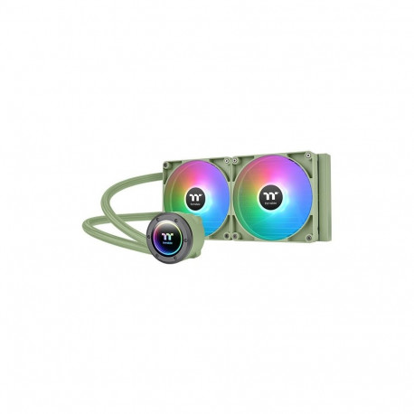 "K Wasserkühlung Thermaltake TH280 V2 ARGB Sync All-In-One Liquid Cooler Matcha Green"