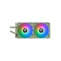 "K Wasserkühlung Thermaltake TH280 V2 ARGB Sync All-In-One Liquid Cooler Matcha Green"