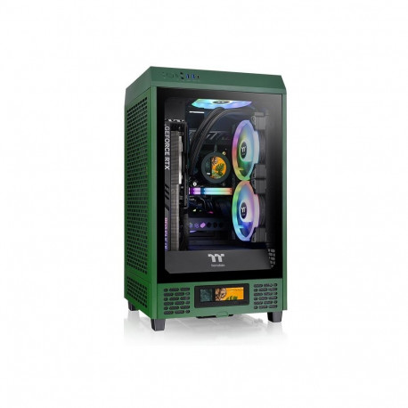 "Mini Thermaltake The Tower 200 TG Dark Green"
