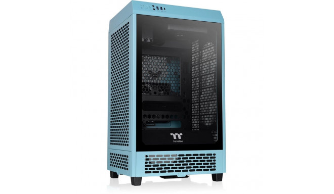 "Mini Thermaltake The Tower 200 TG Turquoise"