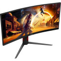 "AOC 86.4cm (34"") CU34G4 21:09 HDMI+DP black/red"