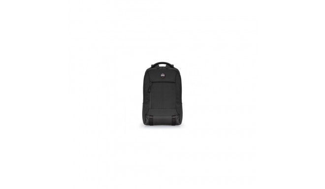 "Port TORINO II BACKPACK 14/15.6"" Black"