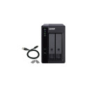 "QNAP TR-002 2 Bay USB Type-C Direct Attached Storage with Hardware RAID"