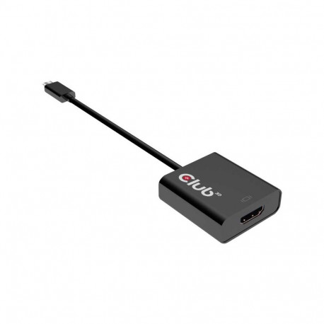 "Club3D Adapter USB 3.1 Typ C > HDMI 2.0 UHD HDR aktiv St/Bu"