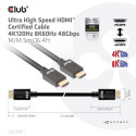 "Club3D HDMI-Kabel A -> A 2.1 Ultra High Speed 10K HDR 5m retail"