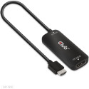 "Club3D Adapter HDMI + MicroUSB > DP 4K120Hz aktiv St/Bu"